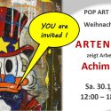 Einladung Pop Art Ausstellung