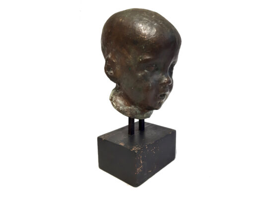 Kleinkind bronzekopf