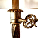Stehlampe Bronze Marmor 4